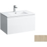 Тумба с раковиной LAUFEN PRO S с ящиком и дополнительным отсеком 8.6096.4.479.104.1